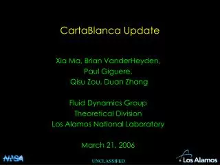 CartaBlanca Update