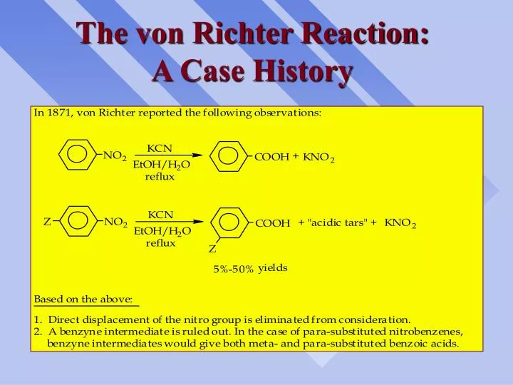 the von richter reaction a case history