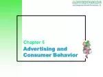Advertising and Consumer Behavior - slide 1