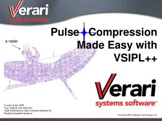 Pulse Compression Made Easy with VSIPL++