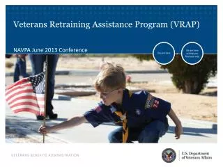 Veterans Retraining Assistance Program (VRAP)