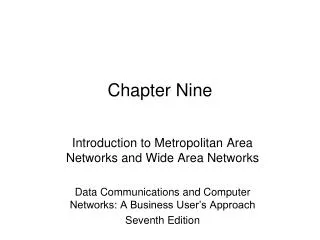 chapter nine