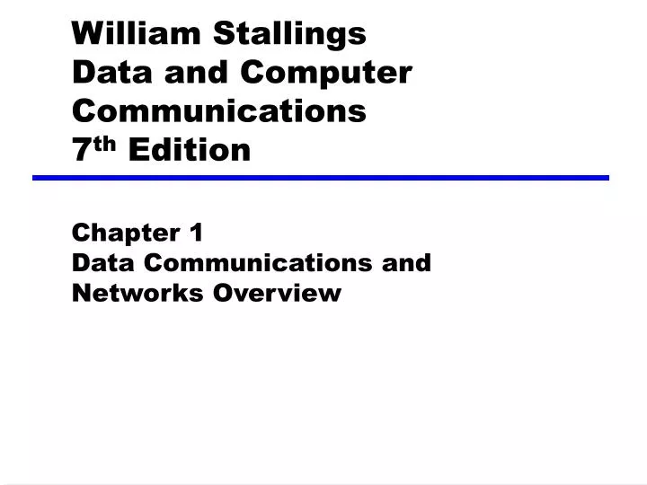 william stallings data and computer communications 7 th edition