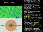 Understanding Atomic Theory: From Ancient Greeks to Modern Science - slide 1