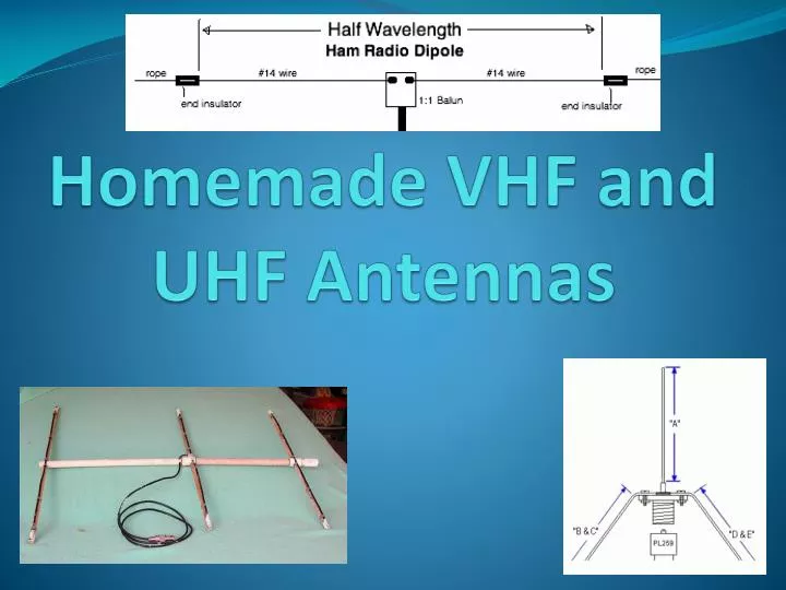 homemade vhf and uhf antennas