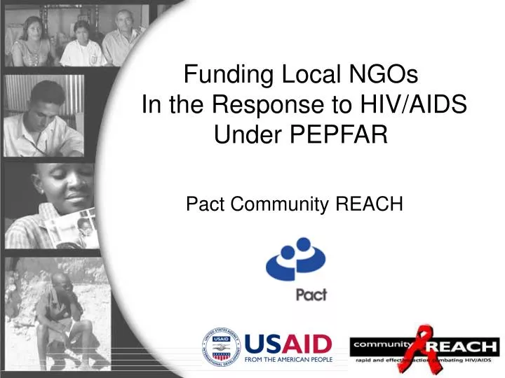 funding local ngos in the response to hiv aids under pepfar