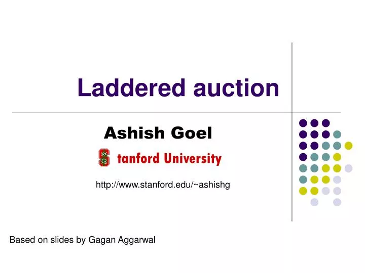 laddered auction