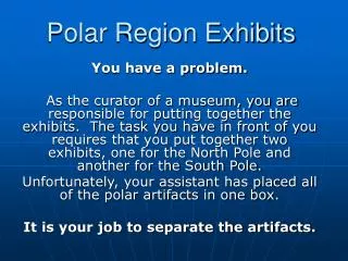 Polar Region Exhibits