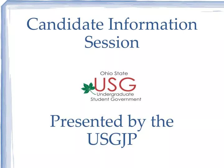 presented by the usgjp