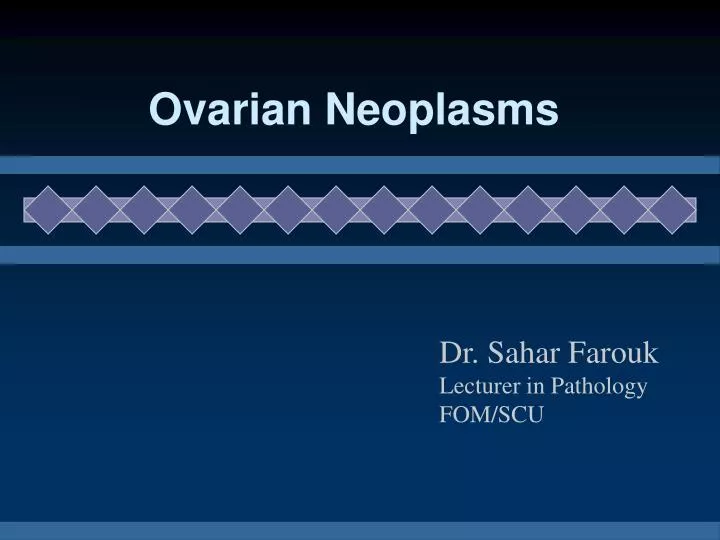 ovarian neoplasms