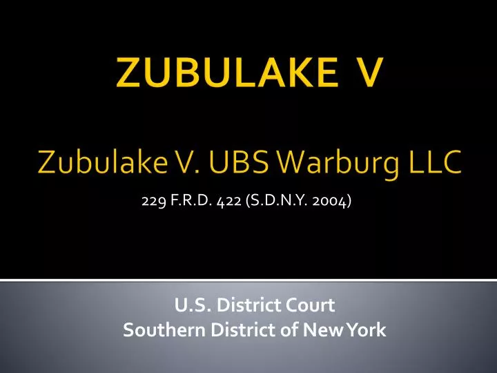 u s district court southern district of new york