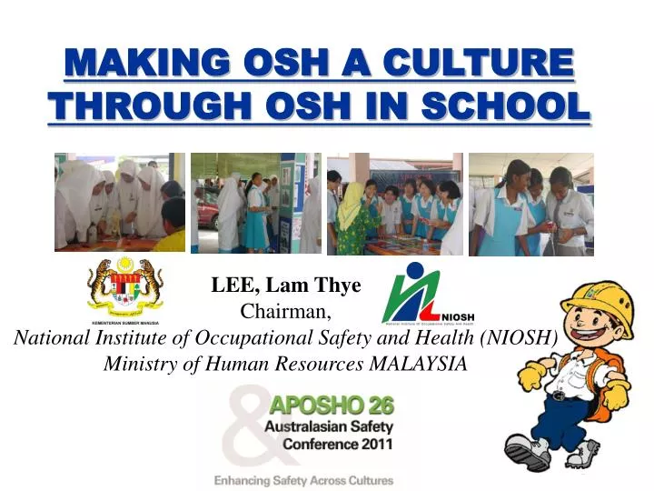 making osh a culture through osh in school