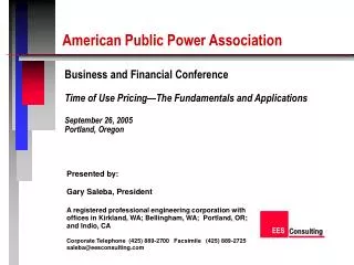 American Public Power Association