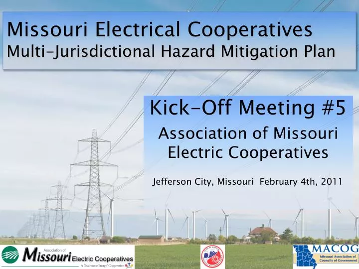 missouri electrical cooperatives multi jurisdictional hazard mitigation plan
