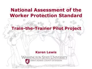 National Assessment of the Worker Protection Standard