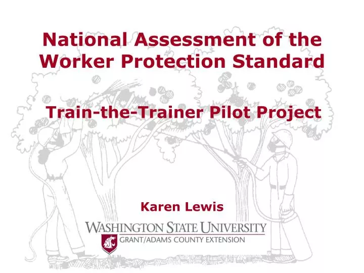 national assessment of the worker protection standard