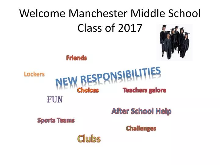 welcome manchester middle school class of 2017