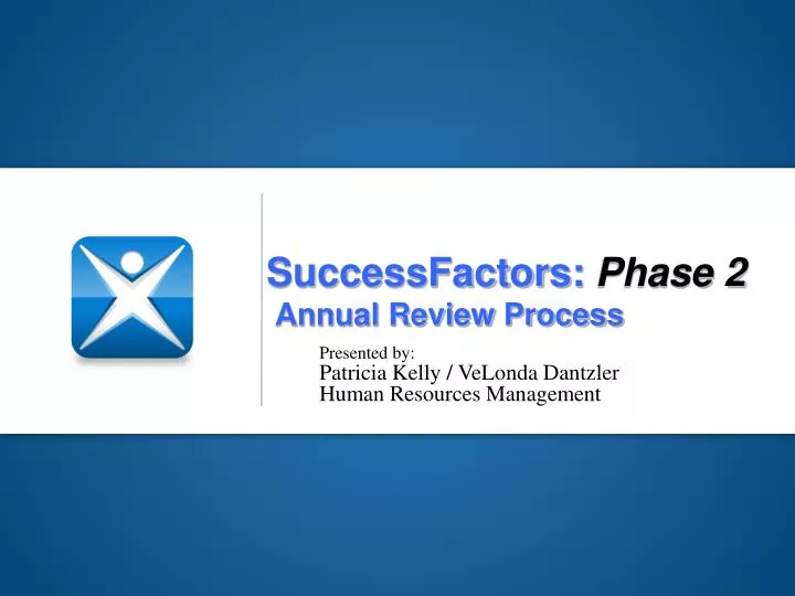 successfactors phase 2 annual review process