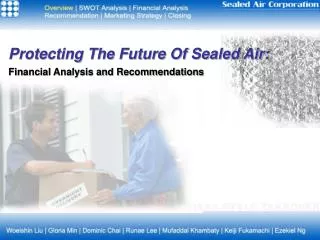 Protecting The Future Of Sealed Air: