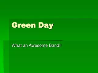 Green Day