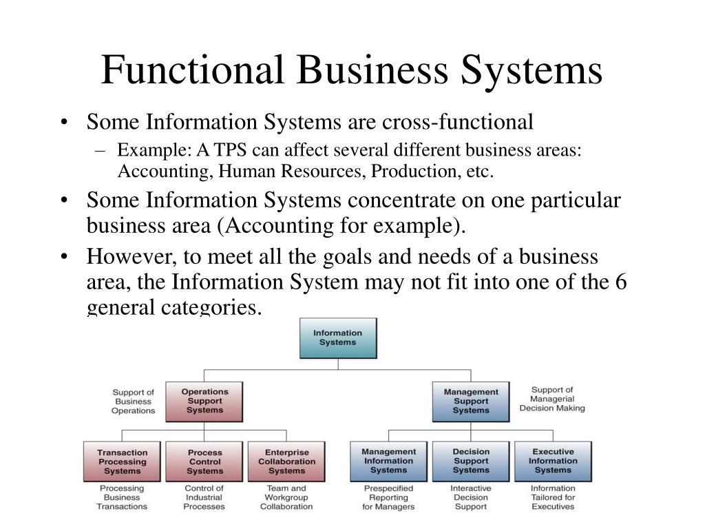 Company System Description Example PPT - Functional Business Systems PowerPoint Presentation, free ...