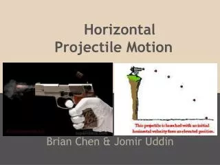 Horizontal Projectile Motion