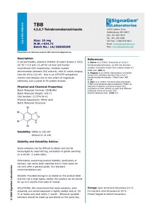 Cat # PKI-TBB-010