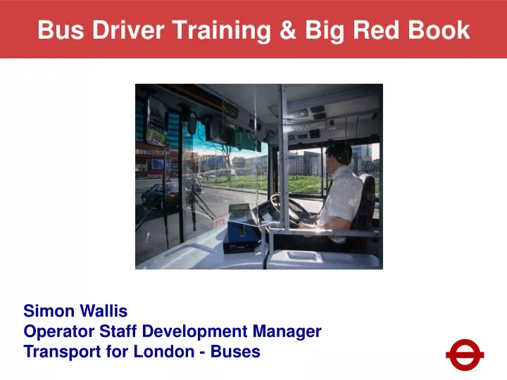 bus driver training big red book