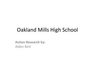 Oakland Mills High School