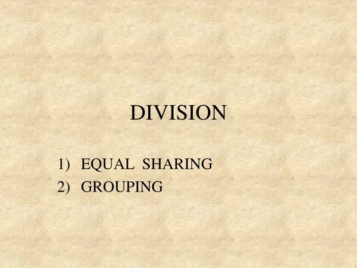 division