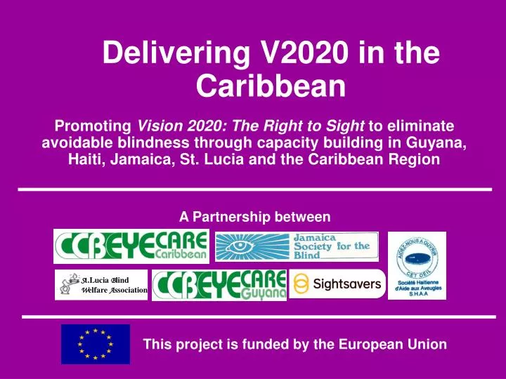 delivering v2020 in the caribbean