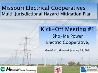 Missouri Electrical Cooperatives Multi-Jurisdictional Hazard Mitigation Plan