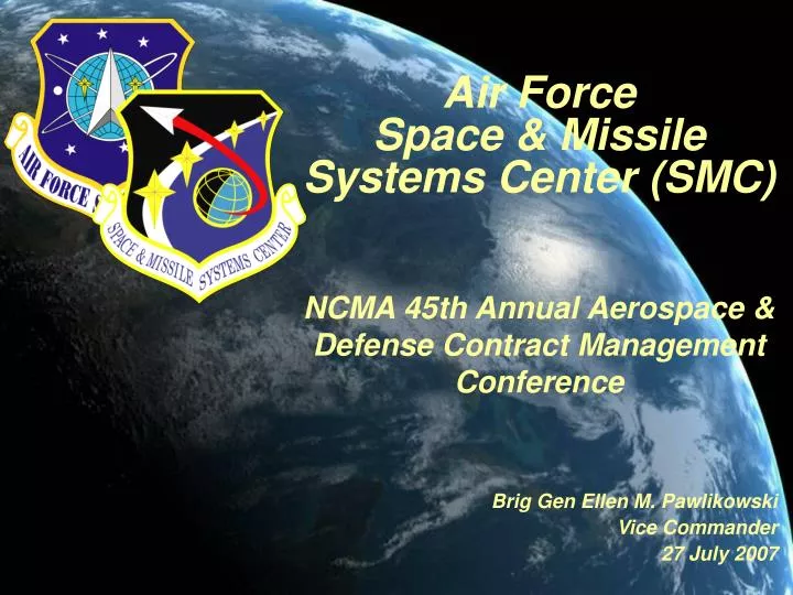 air force space missile systems center smc