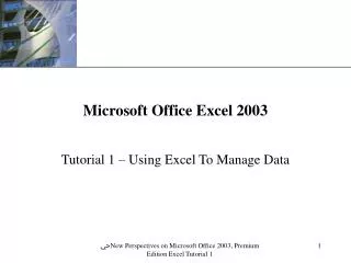 microsoft office excel 2003