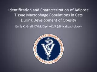 Emily C. Graff, DVM, Dipl. ACVP (clinical pathology)
