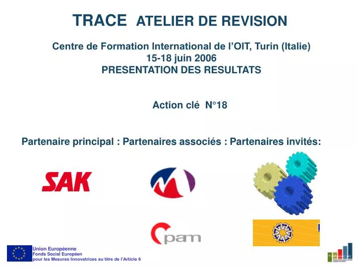 trace atelier de revision