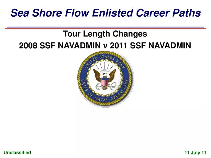 sea shore flow enlisted career paths