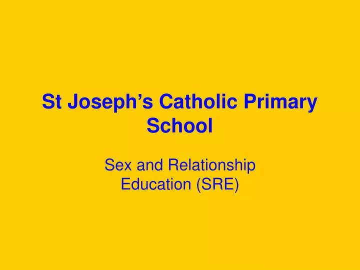 st joseph s catholic primary school