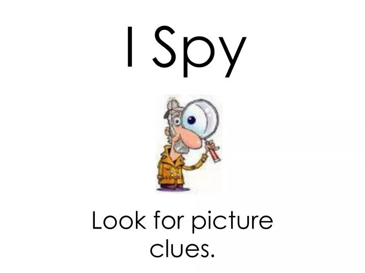 i spy