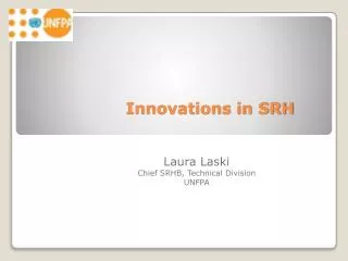 innovations in srh