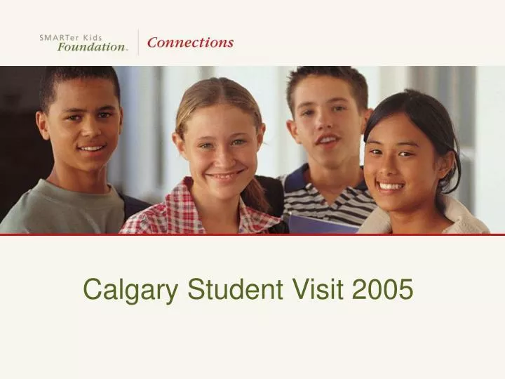 calgary student visit 2005