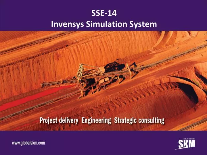 sse 14 invensys simulation system