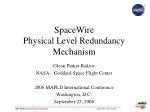 SpaceWire Physical Level Redundancy Mechanism - slide 1
