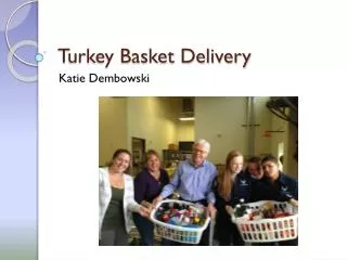 Turkey Basket Delivery
