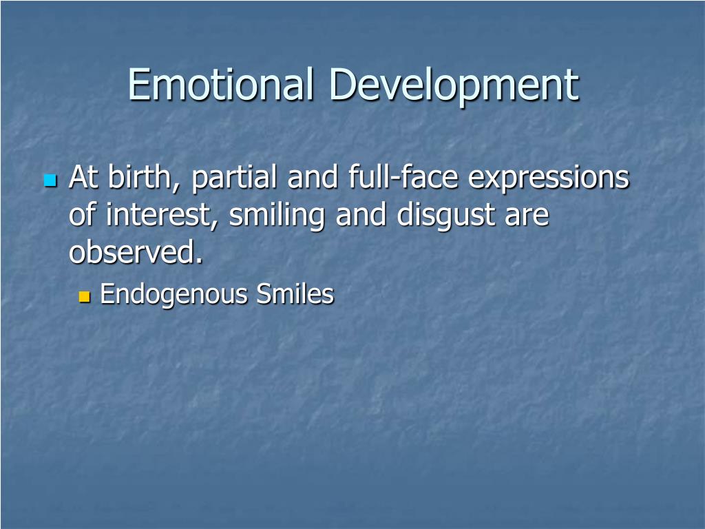 PPT - Emotional Development PowerPoint Presentation, free download - ID ...