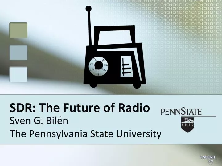 sdr the future of radio