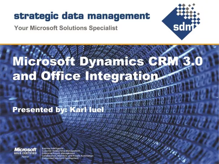 microsoft dynamics crm 3 0 and office integration