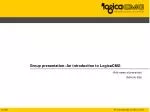 Group presentation: An introduction to LogicaCMG - slide 1