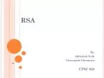 RSA - slide 1