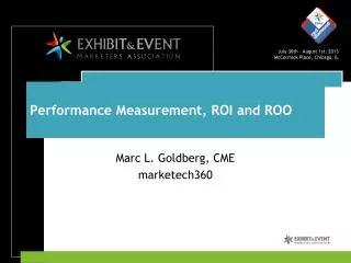Performance Measurement, ROI and ROO